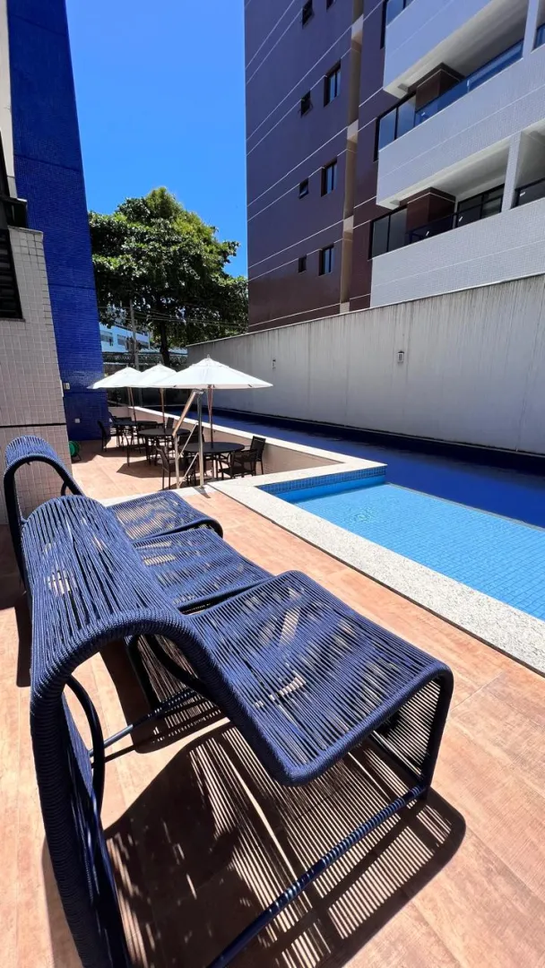 APARTAMENTO QUARTO E SALA VARANDA SEMINOVO GARAGEM ELEVADOR ACADEMIA PISCINA VENDA ONDINA Rua Senta Púa Salvador - 
