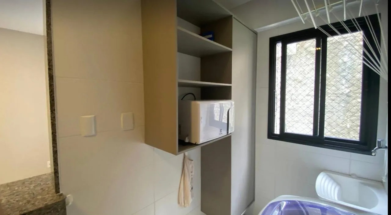 APARTAMENTO QUARTO E SALA VARANDA SEMINOVO GARAGEM ELEVADOR ACADEMIA PISCINA VENDA ONDINA Rua Senta Púa Salvador - 