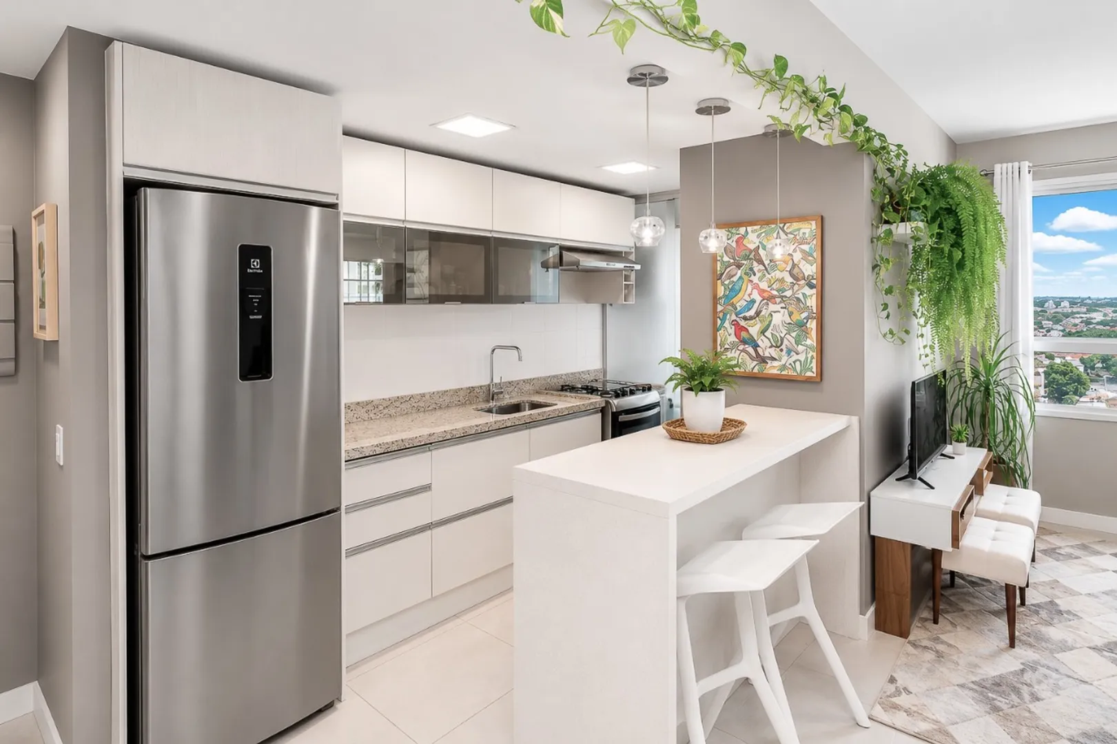 R$ 490.000 - NEW LIFE - LINDO APARTAMENTO - 75M2 - 3 DORM - SU&Iacute;TE - 1 VAGA - VISTA - INFRA Rua Attílio Bilibio Porto Alegre - 