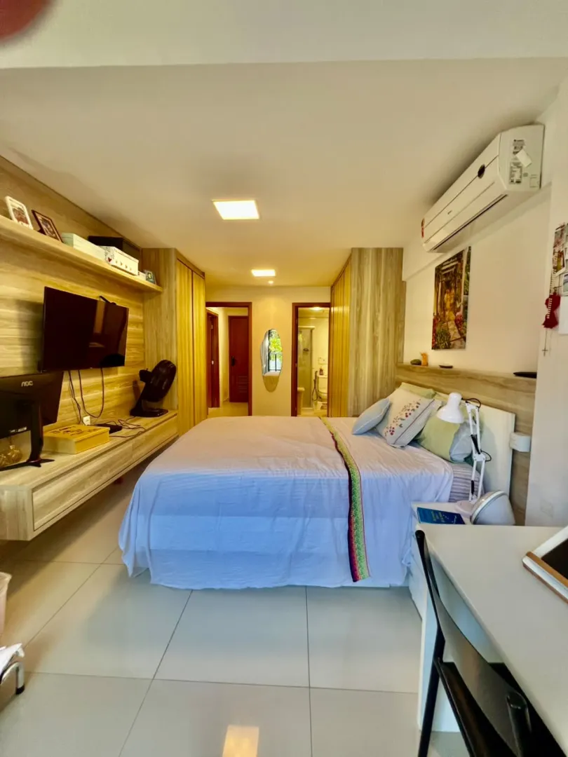 APARTAMENTO 2 SU&Iacute;TES VARANDA GARAGEM PISCINA ACADEMIA ELEVADOR &Agrave; VENDA ONDINA! Rua Morro do Escravo Miguel Salvador - 