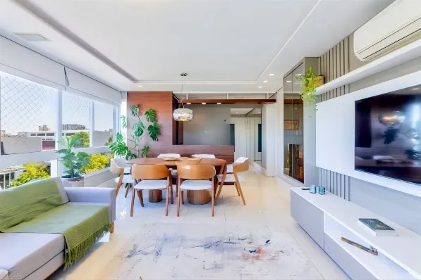 R$ 1.390.000 - IMPEC&Aacute;VEL APARTAMENTO - 105M2 - 3 DORM - VISTA - 2 VAGAS - INFRA Rua Alcídes Gonzaga Porto Alegre - 