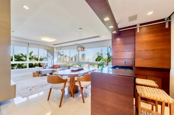 R$ 1.390.000 - IMPEC&Aacute;VEL APARTAMENTO - 105M2 - 3 DORM - VISTA - 2 VAGAS - INFRA Rua Alcídes Gonzaga Porto Alegre - 