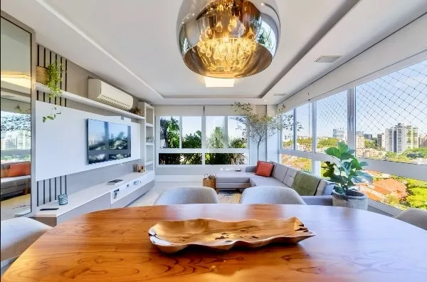 R$ 1.390.000 - IMPEC&Aacute;VEL APARTAMENTO - 105M2 - 3 DORM - VISTA - 2 VAGAS - INFRA Rua Alcídes Gonzaga Porto Alegre - 