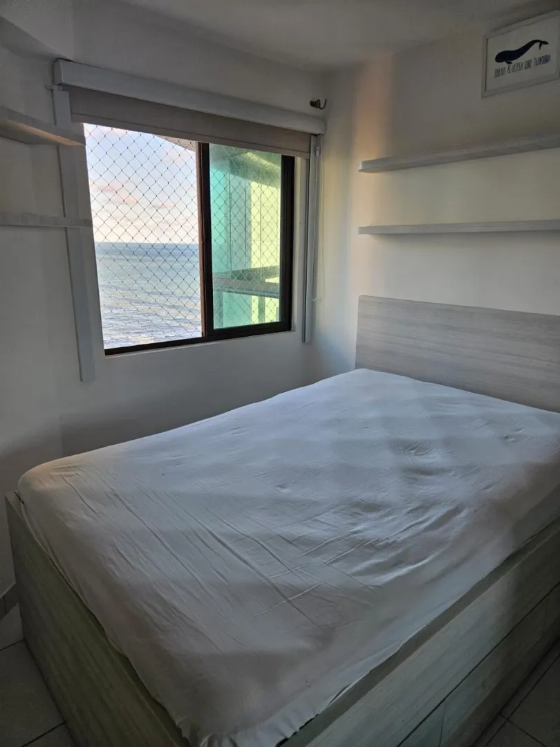 Apartamento beira mar &agrave; venda com 43 m&sup2; | 1 quarto | 1 vaga | Mobiliado Avenida Boa Viagem Recife - 