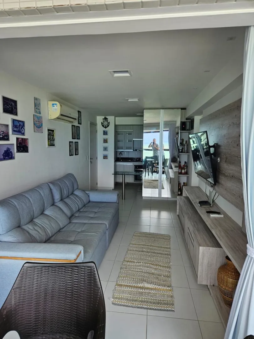 Apartamento beira mar &agrave; venda com 43 m&sup2; | 1 quarto | 1 vaga | Mobiliado Avenida Boa Viagem Recife - 