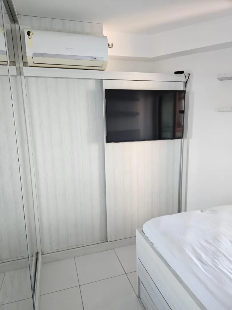 Apartamento beira mar &agrave; venda com 43 m&sup2; | 1 quarto | 1 vaga | Mobiliado Avenida Boa Viagem Recife - 