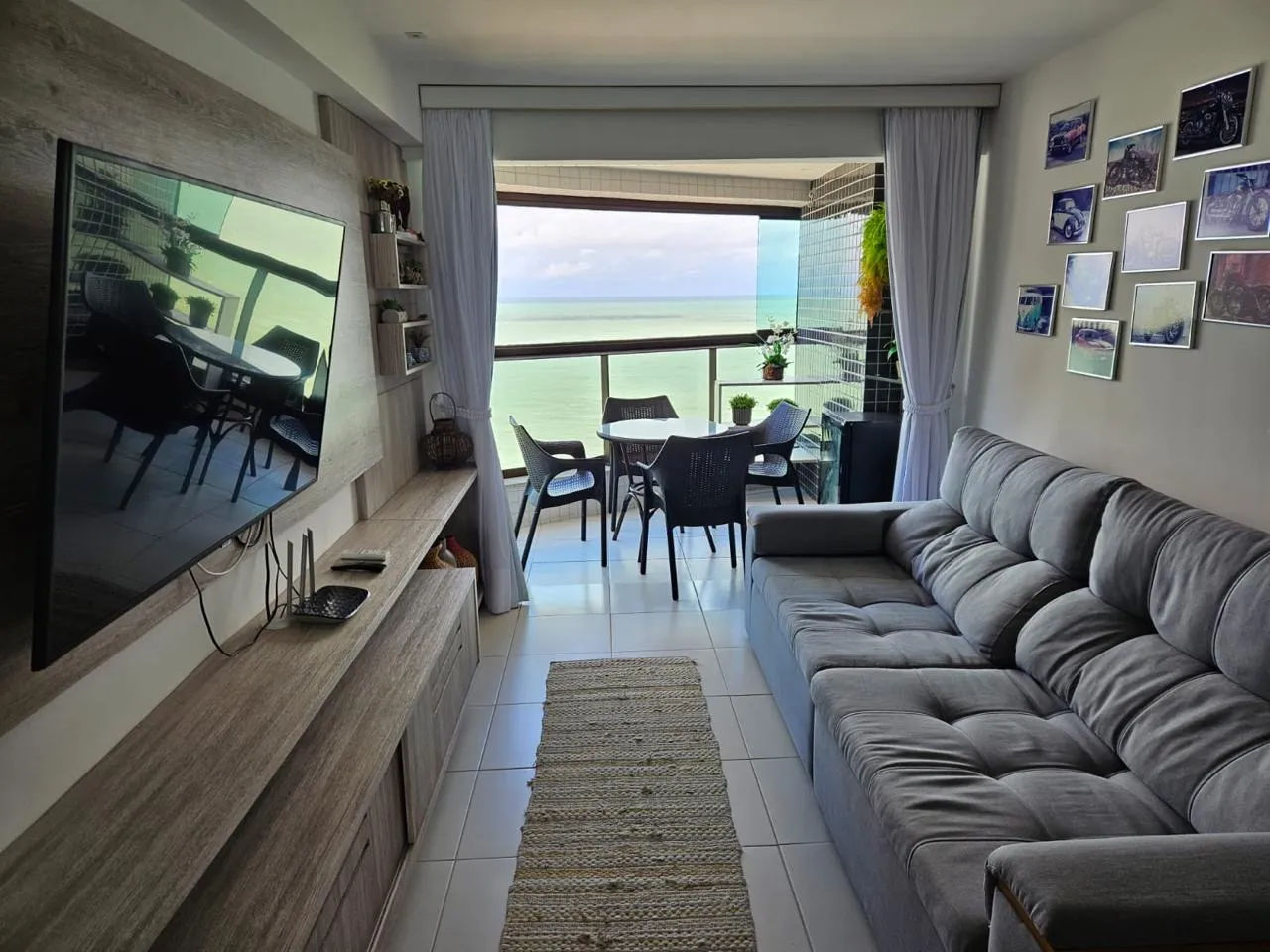 Apartamento beira mar &agrave; venda com 43 m&sup2; | 1 quarto | 1 vaga | Mobiliado Avenida Boa Viagem Recife - 