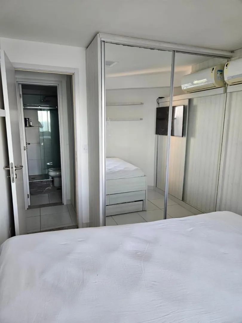 Apartamento beira mar &agrave; venda com 43 m&sup2; | 1 quarto | 1 vaga | Mobiliado Avenida Boa Viagem Recife - 