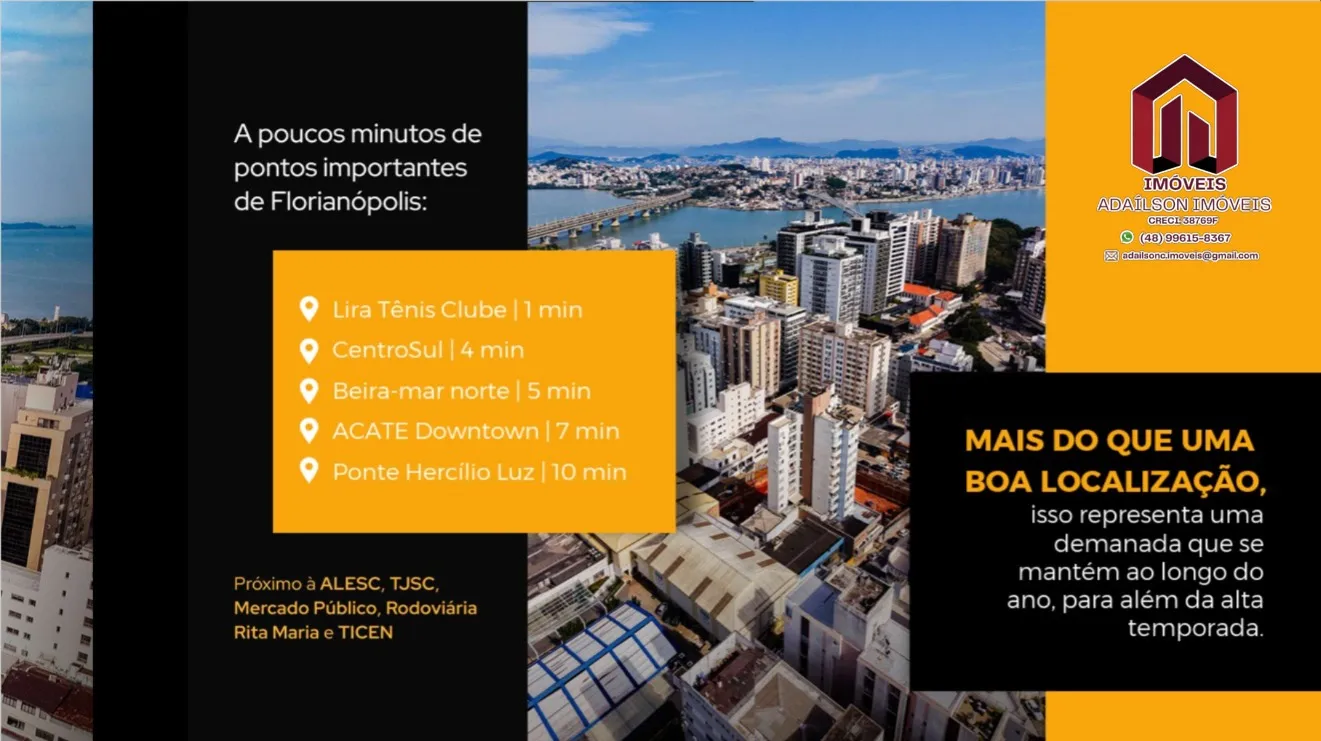 Unidades habitacionais do Rise aptos de 1 e 2 Dormitórios Centro Florianópolis SC Brasil — foto 3