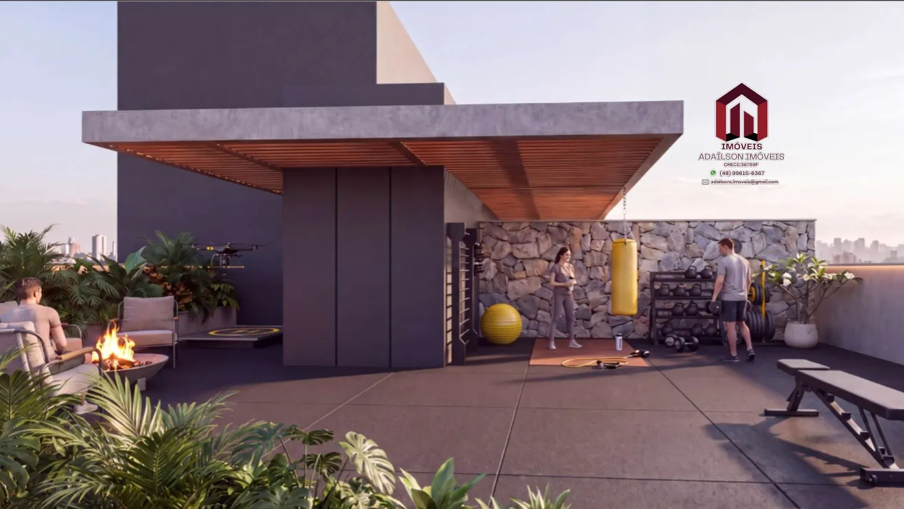 Unidades habitacionais do Rise aptos de 1 e 2 Dormitórios Centro Florianópolis SC Brasil — foto 9