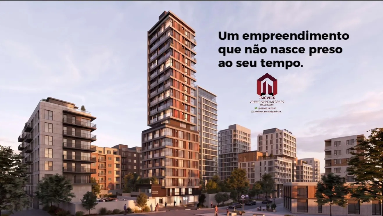 Unidades habitacionais do Rise aptos de 1 e 2 Dormitórios Centro Florianópolis SC Brasil — foto 6