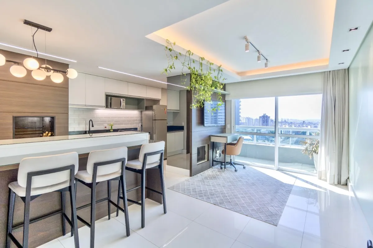 R$ 990.000 - PARIGI - 57M2 - MOBILIADO - 1 DORM - SU&Iacute;TE - SACADA - LAREIRA - VAGA - INFRA Rua Valdir Antônio Lopes Porto Alegre - 