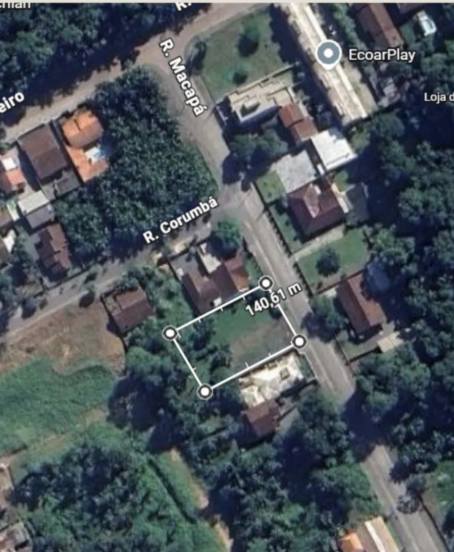 Terreno 1.170,00 metros Capitais Rua Macapá Timbó - 