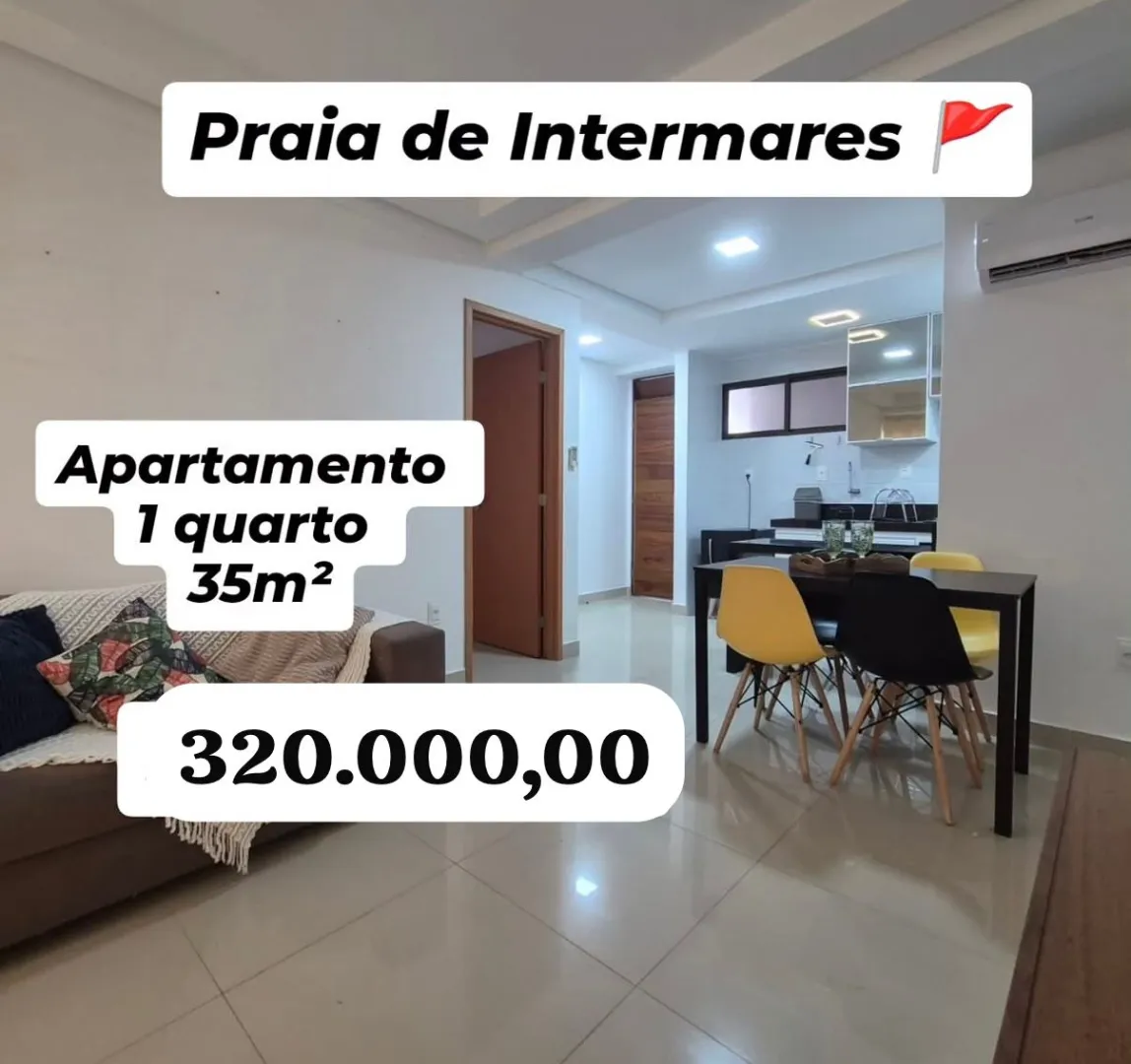 Apartamento 1 quarto bairro Intermares — foto 2