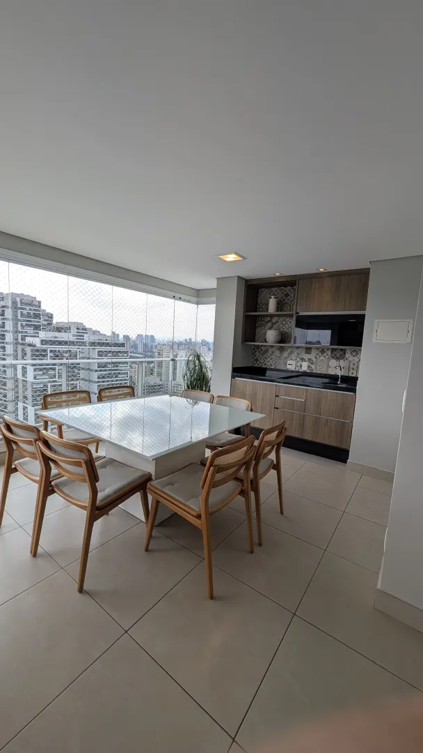 APARTAMENTO DE 138 M&sup2; COM 3 SU&Iacute;TES E VARANDA GOURMET &Agrave; VENDA NO IDEAL BROOKLIN Avenida Portugal São Paulo - 