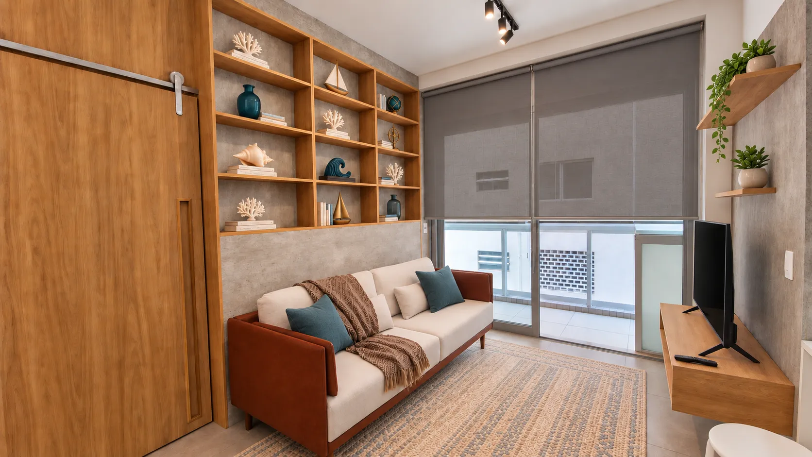 Apartamento mobiliado no Tarum&atilde;, na quadra da praia, para temporada ou anual Rua da Paz Santos - 