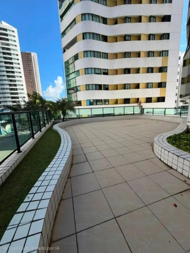 Apartamento com 125m&sup2; | 3 su&iacute;tes | Varanda | 2 vagas cobertas Rua Professor Augusto Lins e Silva Recife - 
