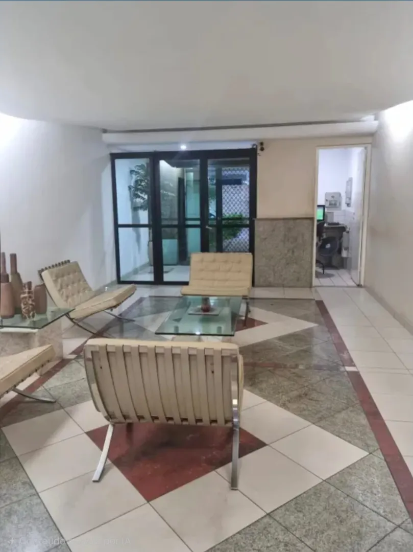 Apartamento com 125m&sup2; | 3 su&iacute;tes | Varanda | 2 vagas cobertas Rua Professor Augusto Lins e Silva Recife - 