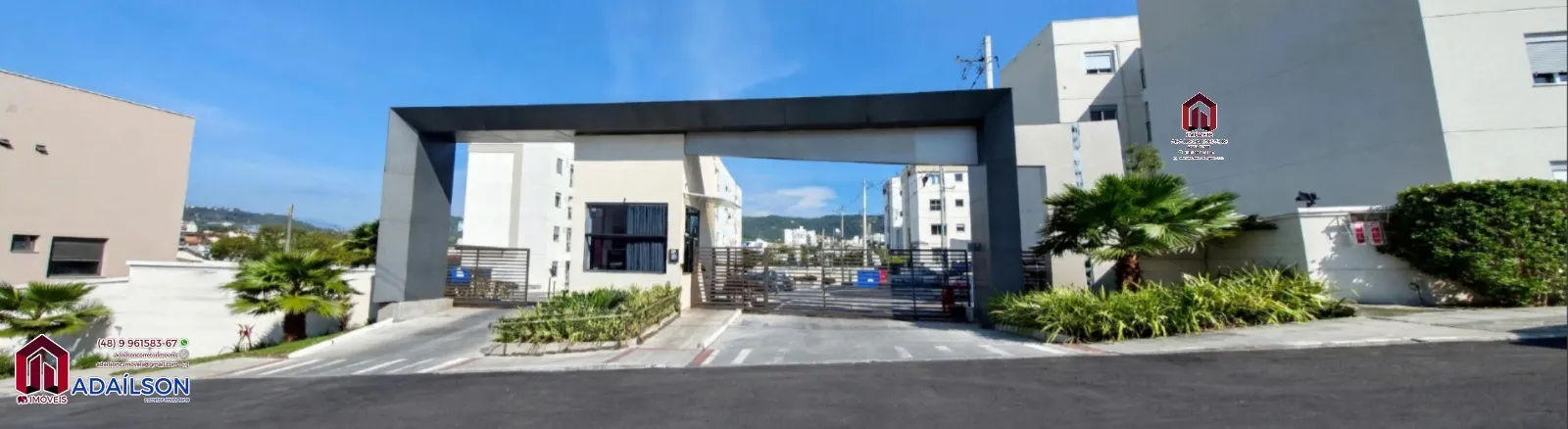 Apartamento 2 Quartos Bom Viver  Bom Viver  Residencial Flores do Verão em Biguaçu SC