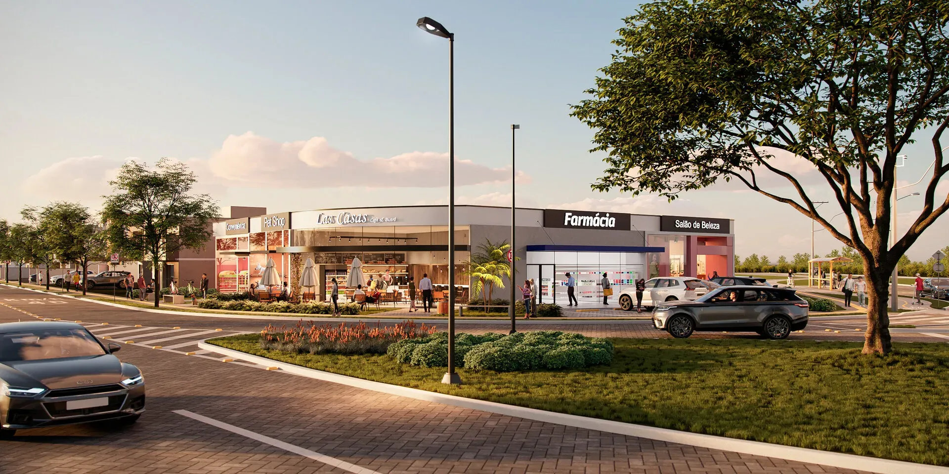 Terreno de 128 a 265m&sup2; privativos no Bairro Planejado Edu Las Casas no Parque Santa F&eacute; Avenida Eduardo Las Casas Porto Alegre - 