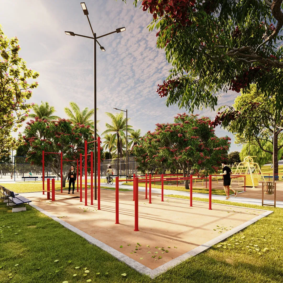 Terreno de 128 a 265m&sup2; privativos no Bairro Planejado Edu Las Casas no Parque Santa F&eacute; Avenida Eduardo Las Casas Porto Alegre - 