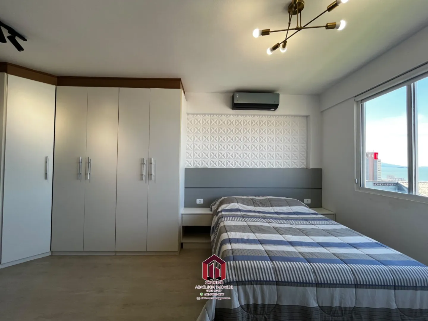 Estúdio mobiliado Porteira Fechada à venda Vista Mar Bairro Estreito Florianópolis Brasil — foto 8