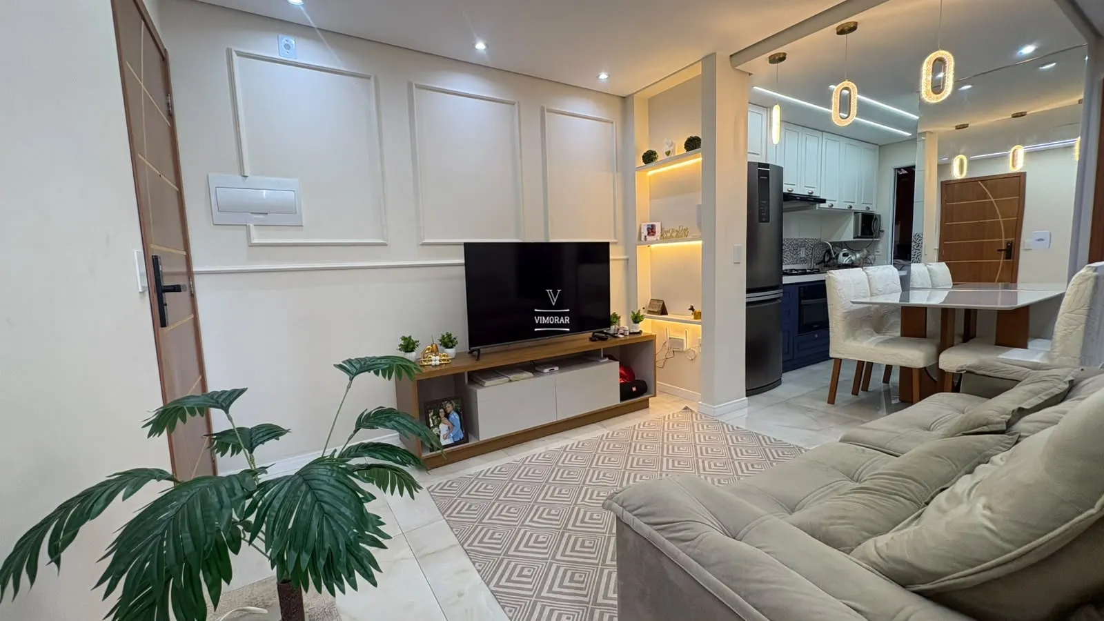 Apartamento 2 dormit&oacute;rios + 1 vaga de garagem  Guarulhos - 
