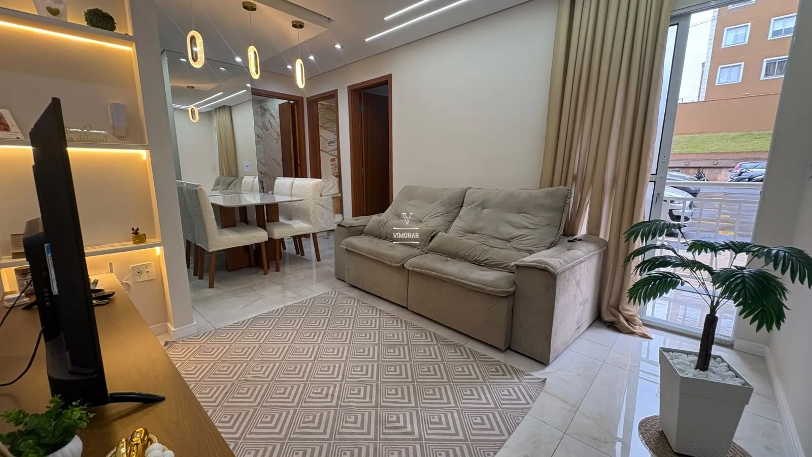 Apartamento 2 dormit&oacute;rios + 1 vaga de garagem  Guarulhos - 