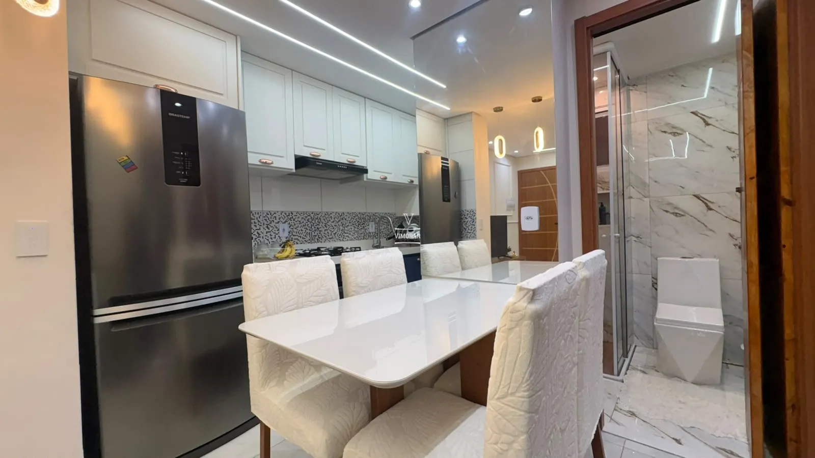 Apartamento 2 dormit&oacute;rios + 1 vaga de garagem  Guarulhos - 