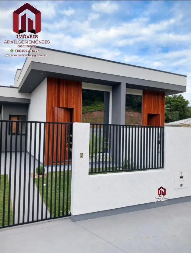 Casa 3 dormitórios 1 suite Geminada em Sertão do Maruim – São José SC – Brasil — foto 2