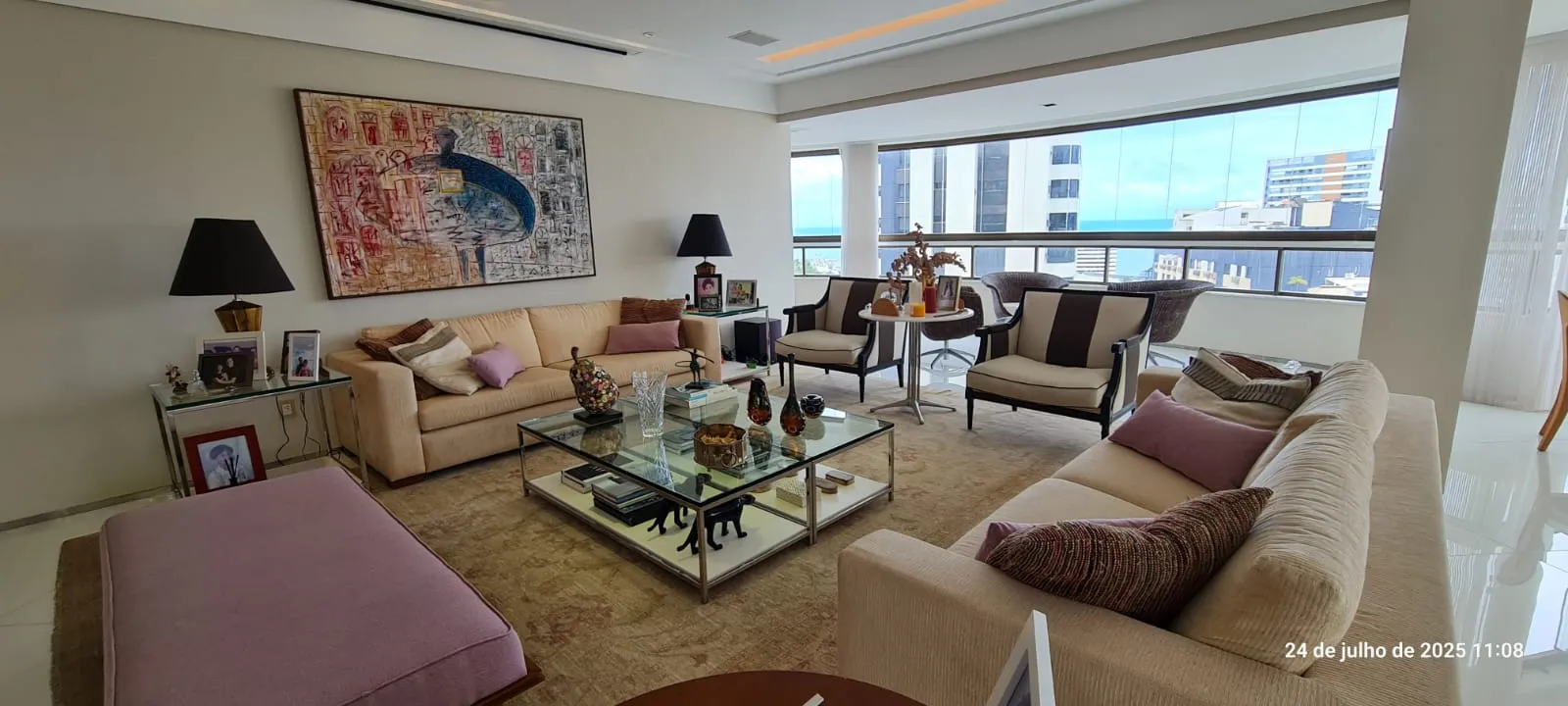APARTAMENTO ALTO PADR&Atilde;O 5 SU&Iacute;TES VARANDA 4 GARAGENS QUADRA TENIS PISCINA &Agrave; VENDA ONDINA Rua Professor Clementino Fraga Salvador - 