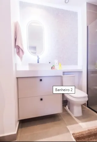 Apartamento &agrave; venda no Vedara Alphaville &ndash; 64 m&sup2; | 2 dormit&oacute;rios | 1 vaga Avenida Piraíba Barueri - 