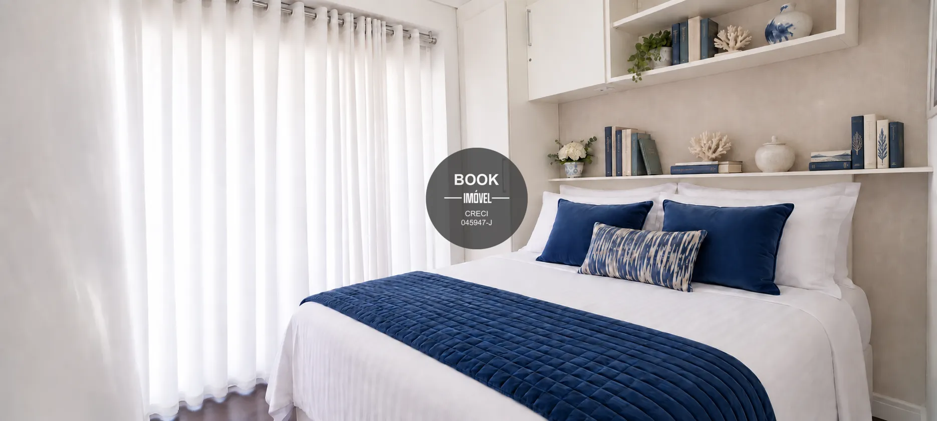 Apartamento mobiliado com vista para o mar e 100% mobiliado Avenida Presidente Wilson Santos - 