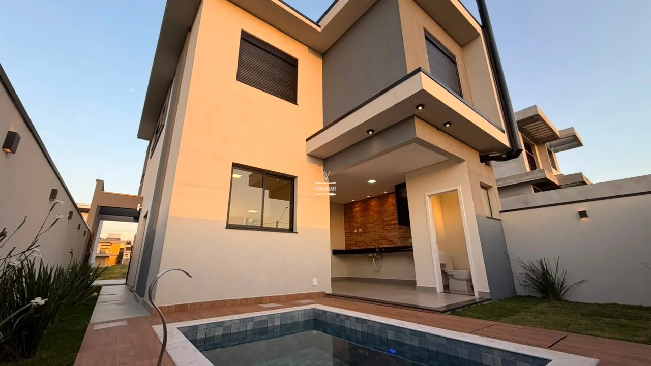 Casa em condom&iacute;nio 3 su&iacute;tes + 3 vagas de garagem  Mogi das Cruzes - 
