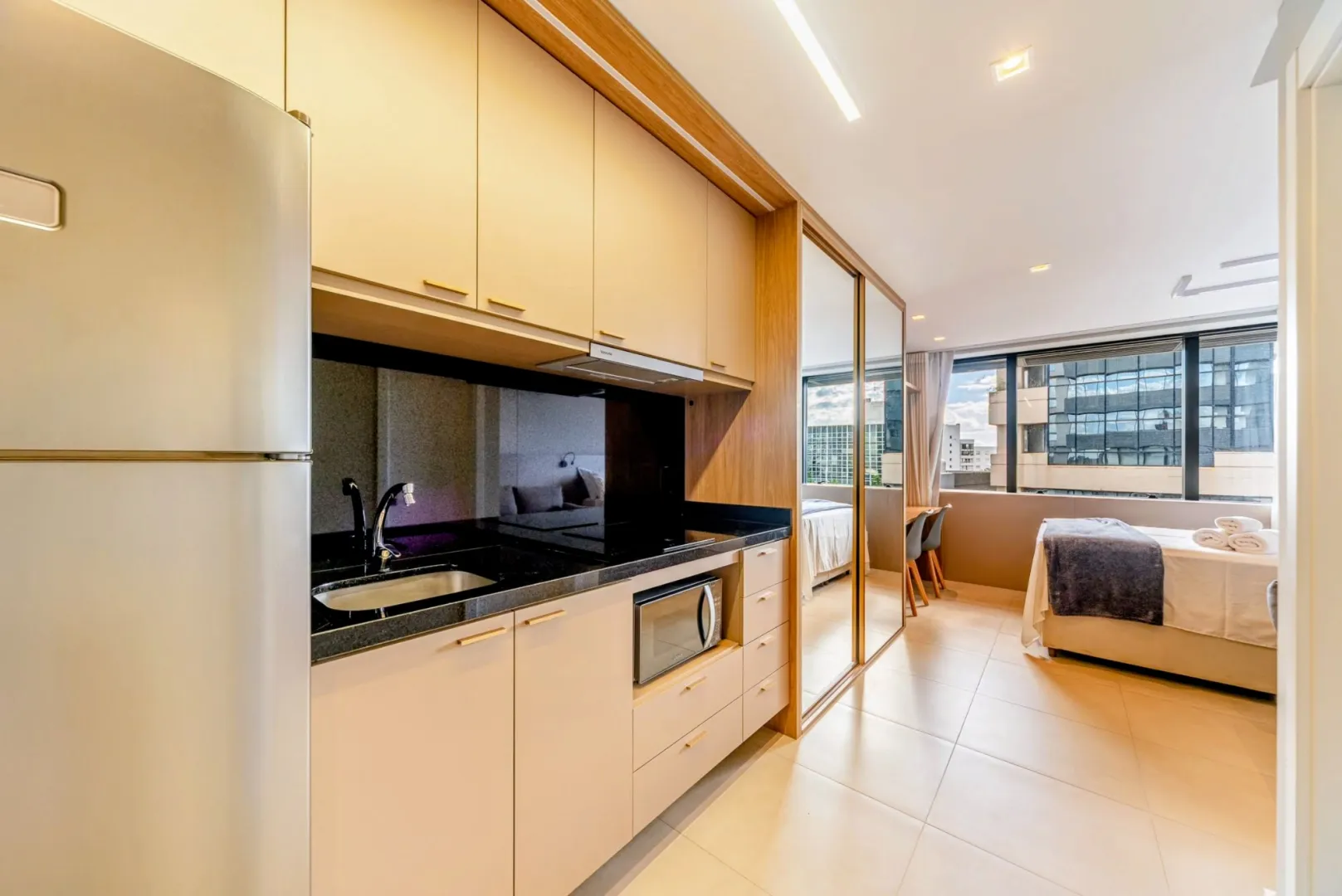 R$ 670.000 - CARLOS GOMES SQUARE - ALTO PADR&Atilde;O - LINDO LOFT - MOBILIADO - 27M2 Alameda Alceu Wamosy Porto Alegre - 