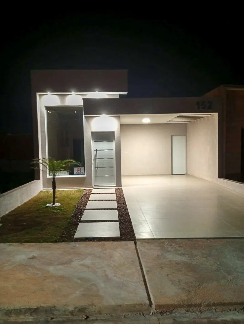 Casa t&eacute;rrea nova no Caucaia Home Club: 3 dormit&oacute;rios, jardim de inverno e lazer de clube  Vargem Grande Paulista - 