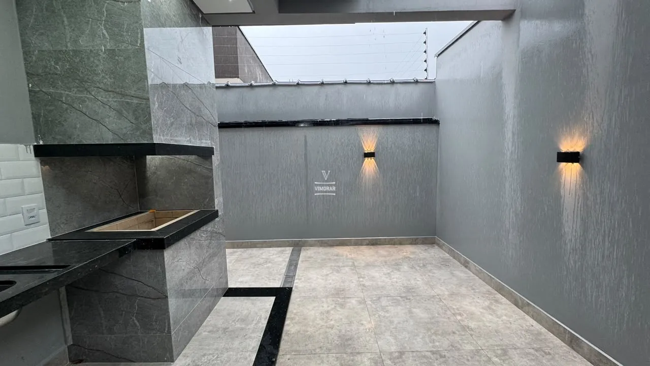 Casa 3 dormit&oacute;rios sendo 1 su&iacute;te + &aacute;rea gourmet com churrasqueira  Itaquaquecetuba - 