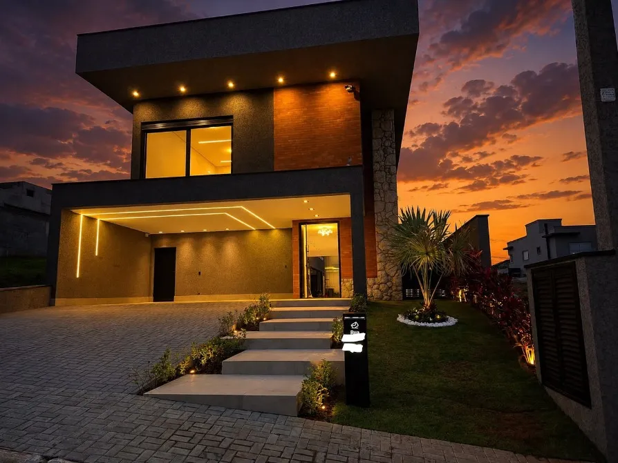 Casa &agrave; Venda no Reserva Santa Anna | 346m&sup2; Constru&iacute;dos | 4 Su&iacute;tes | Estrada Santo André Santana de Parnaíba - 