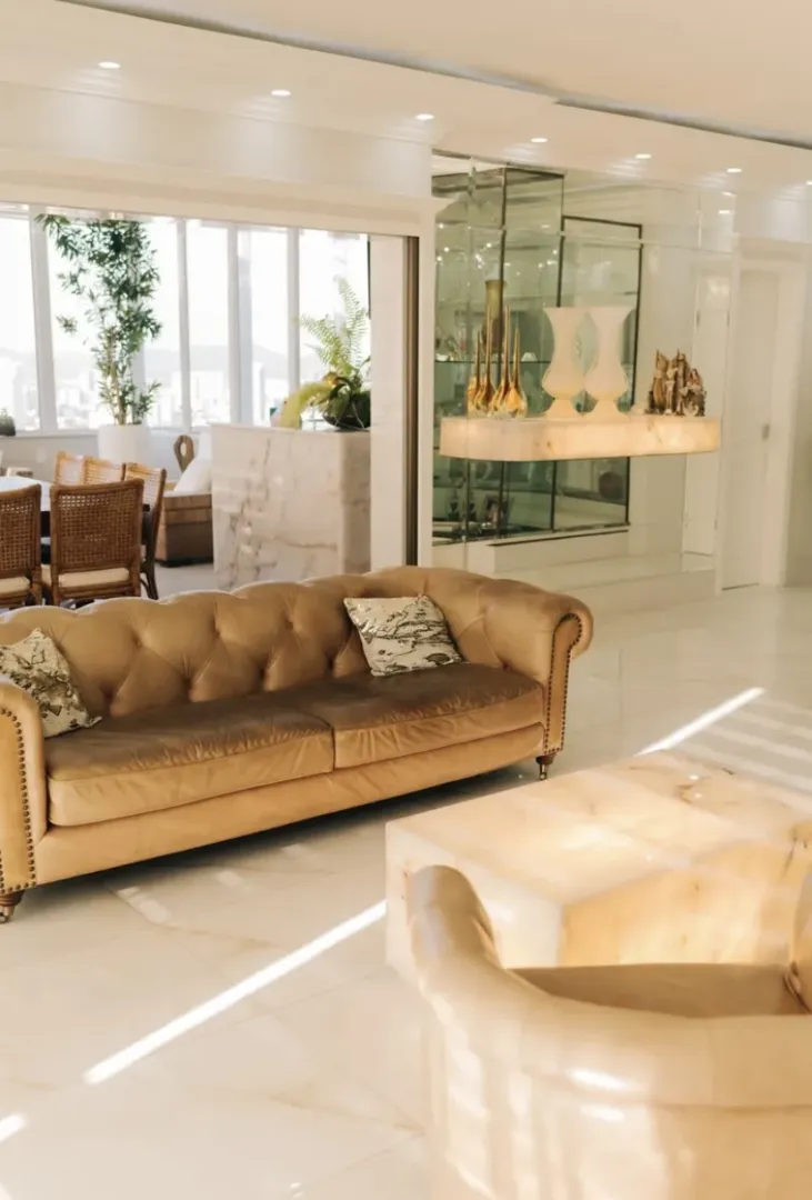 Cobertura Duplex Alto Padr&atilde;o com 300 m&sup2;, 4 Su&iacute;tes e 3 Vagas &ndash; Marap&eacute;, Santos  Santos - 