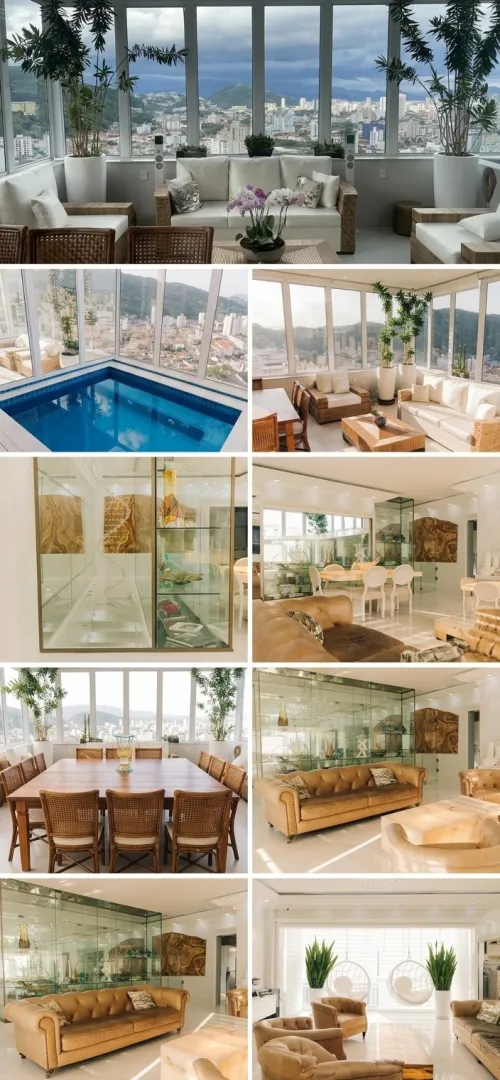 Cobertura Duplex Alto Padr&atilde;o com 300 m&sup2;, 4 Su&iacute;tes e 3 Vagas &ndash; Marap&eacute;, Santos  Santos - 
