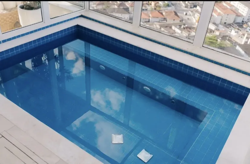 Cobertura Duplex Alto Padr&atilde;o com 300 m&sup2;, 4 Su&iacute;tes e 3 Vagas &ndash; Marap&eacute;, Santos  Santos - 