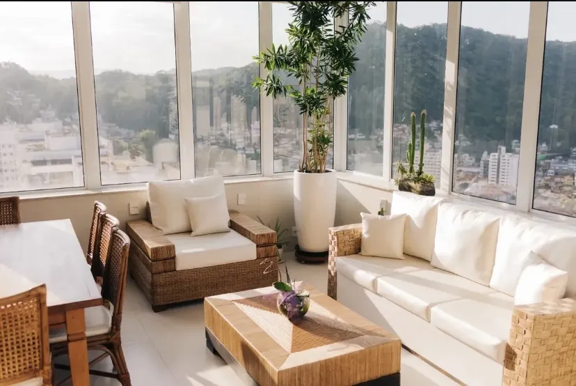Cobertura Duplex Alto Padr&atilde;o com 300 m&sup2;, 4 Su&iacute;tes e 3 Vagas &ndash; Marap&eacute;, Santos  Santos - 