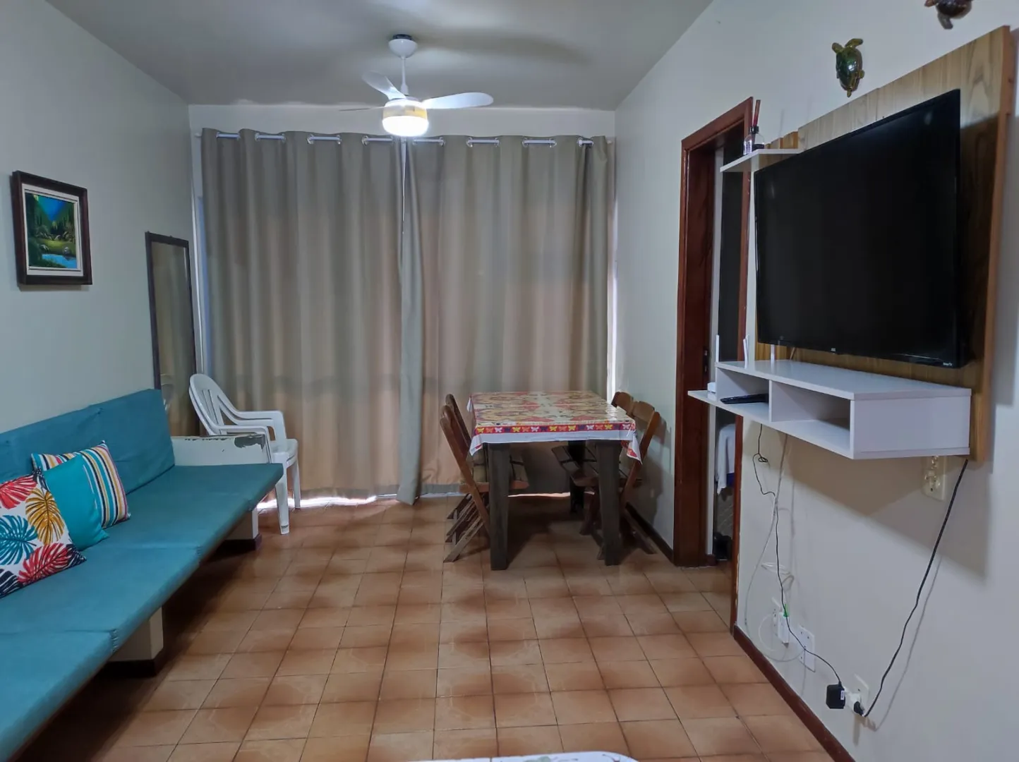 Apartamento na Praia Grande em Ubatuba