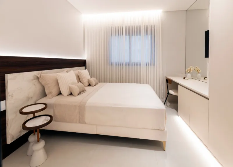 Cosmopolitan Residence &mdash; Unidade 801 | 151,16 m&sup2; e Alto Padr&atilde;o em Meia Praia, Itapema Rua 290 Itapema - 