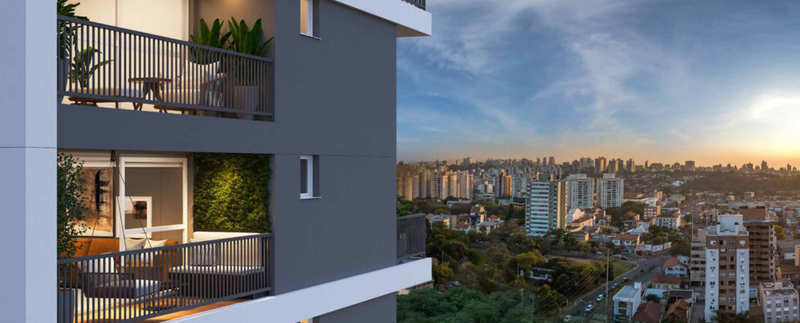 Apartamento Free João Wallig 112m² 3D João Wallig Porto Alegre - 