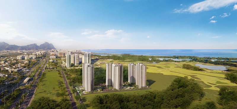 Apartamento Oceana Golf - Fase 2 4 suítes 268m² das Américas Rio de Janeiro - 
