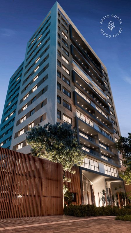 Apartamento Pátio Costa 3 suítes 154m² Costa Porto Alegre - 