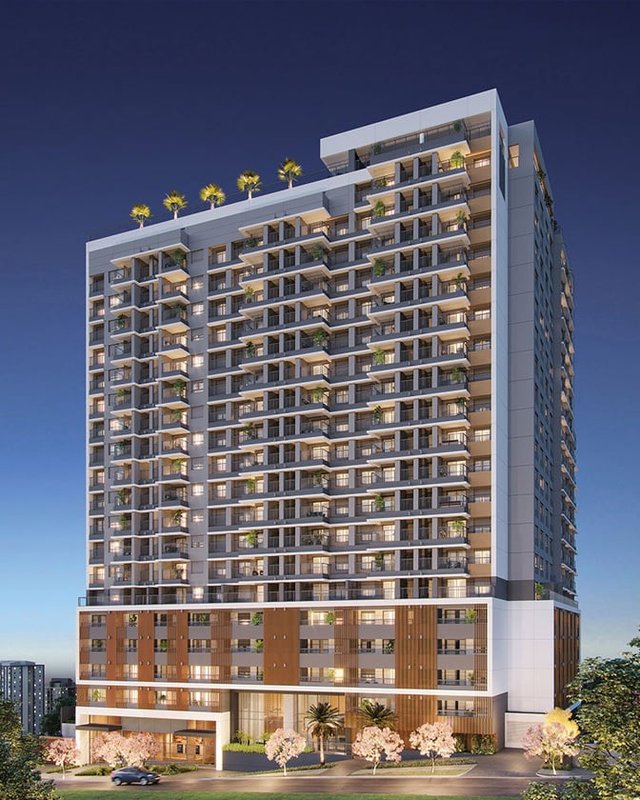 Apartamento Exalt Ibirapuera by EZ - Residencial 1 suíte 50m² Borges Lagoa São Paulo - 