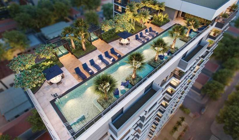 Garden Exalt Ibirapuera by EZ - Residencial 1 suíte 74m² Borges Lagoa São Paulo - 