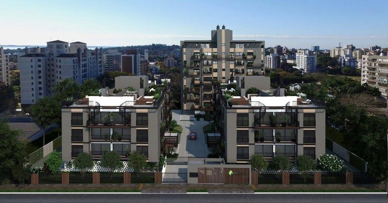 Apartamento Villa Arbo 1 suíte 75m² Doutor Mário Totta  Porto Alegre - 